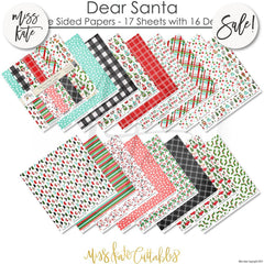 Dear Santa - Paper Pack Single Sided 12X12 (Ss)