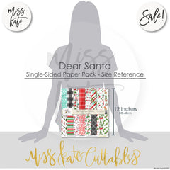 Dear Santa - Paper Pack Single Sided 12X12 (Ss)