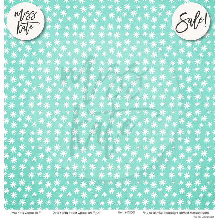 Dear Santa - Paper Pack Single Sided 12X12 (Ss)