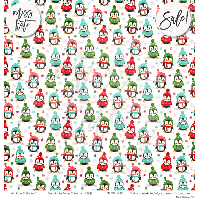 Dear Santa - Paper Pack Single Sided 12X12 (Ss)
