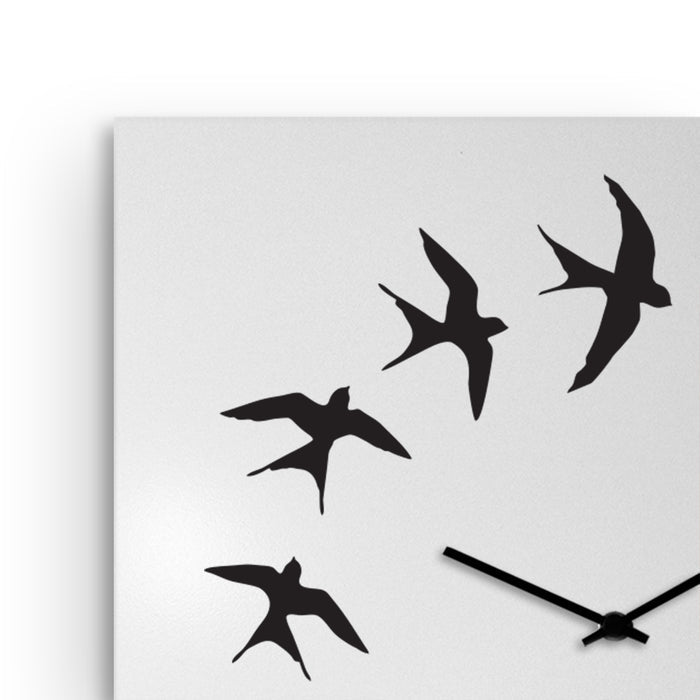 Design Object - Birds Wall Clock - Made in Italy - Time for a Clock