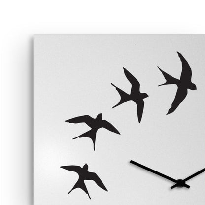 Design Object - Birds Wall Clock - Made in Italy - Time for a Clock