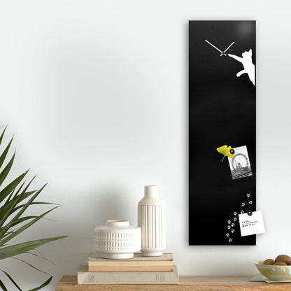 Design Object - Cat Wall Clock - Made in Italy - Time for a Clock