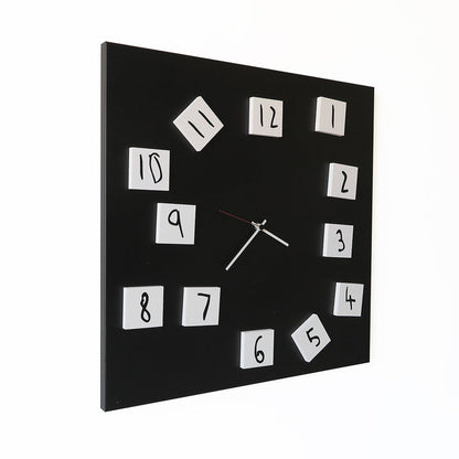 Design Object - Changing Magnetic Number Wall Clock - Made in Italy - Time for a Clock