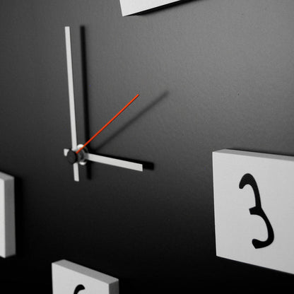 Design Object - Changing Magnetic Number Wall Clock - Made in Italy - Time for a Clock