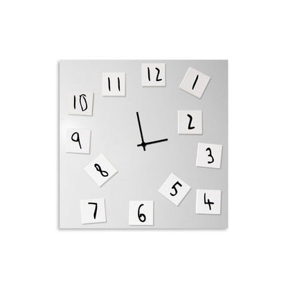 Design Object - Changing Magnetic Number Wall Clock - Made in Italy - Time for a Clock