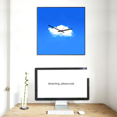 Design Object - Cloud Wall Clock - Made in Italy - Time for a Clock