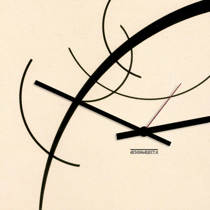 Design Object - Kandinsky Wall Clock - Made in Italy - Time for a Clock