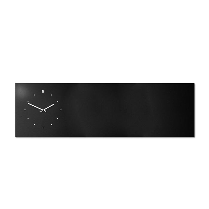 Design Object - Magnetic Board Horizontal Wall Clock - Made in Italy