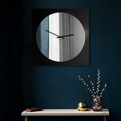 Design Object - Narciso Round Mirror Wall Clock - Made in Italy - Time for a Clock