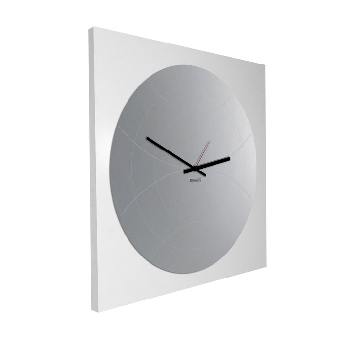 Design Object - Narciso Round Mirror Wall Clock - Made in Italy - Time for a Clock