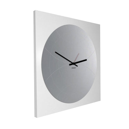 Design Object - Narciso Round Mirror Wall Clock - Made in Italy - Time for a Clock