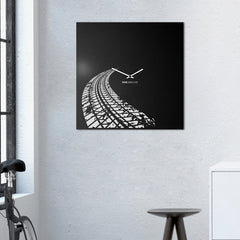 Design Object - Ride and Live Wall Clock - Made in Italy - Time for a Clock