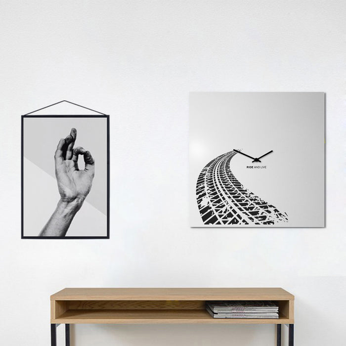 Design Object - Ride and Live Wall Clock - Made in Italy - Time for a Clock