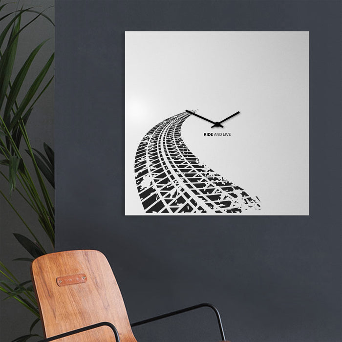Design Object - Ride and Live Wall Clock - Made in Italy - Time for a Clock