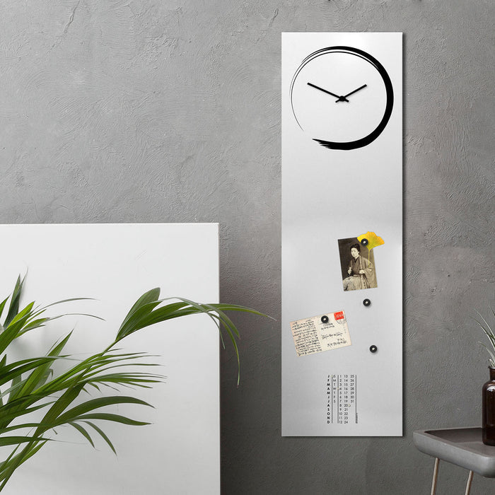 Design Object - S-enso Vertical Wall Clock - Made in Italy - Time for a Clock