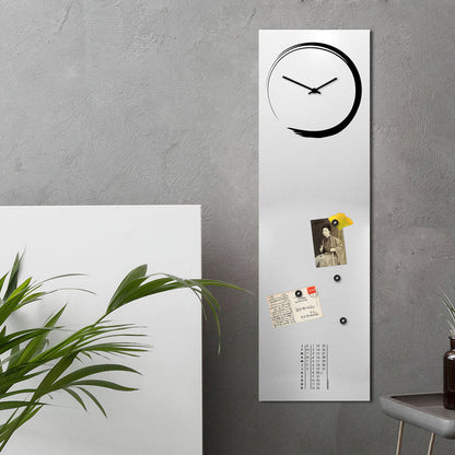 Design Object - S-enso Vertical Wall Clock - Made in Italy - Time for a Clock