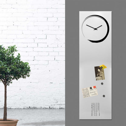 Design Object - S-enso Vertical Wall Clock - Made in Italy - Time for a Clock