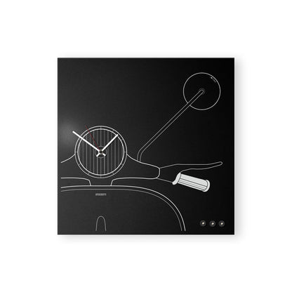 Design Object - Scooter Wall Clock - Made in Italy - Time for a Clock