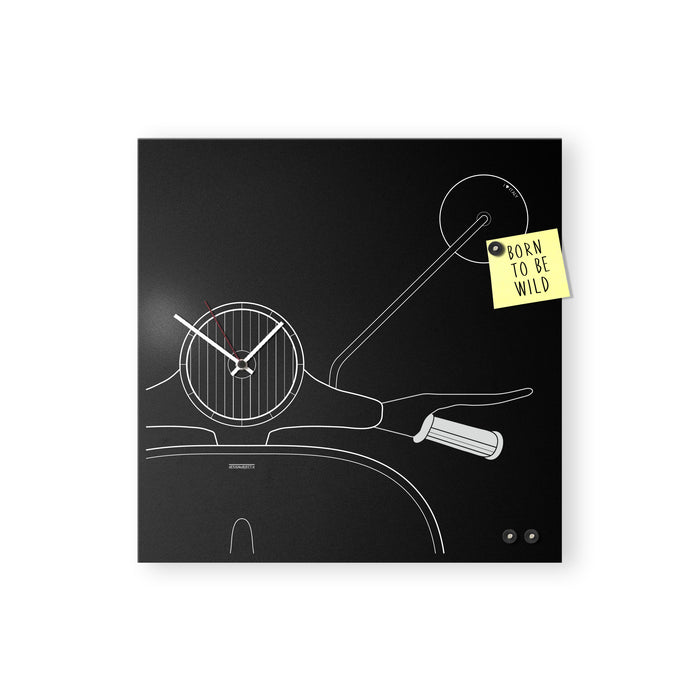 Design Object - Scooter Wall Clock - Made in Italy - Time for a Clock