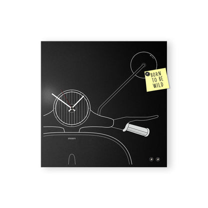Design Object - Scooter Wall Clock - Made in Italy - Time for a Clock