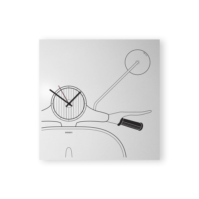 Design Object - Scooter Wall Clock - Made in Italy - Time for a Clock