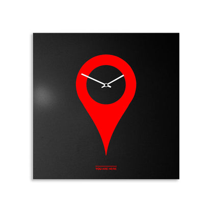 Design Object - You Are Here Wall Clock - Made in Italy - Time for a Clock