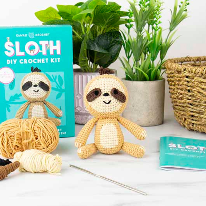 DIY Crochet Kit - Sloth
