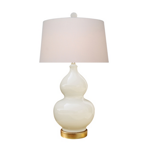 Dove White Double Gourd Lamp