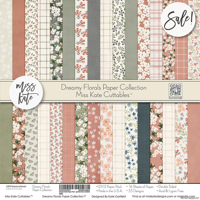 Dreamy Florals - Paper Pack 12X12 (Ds)