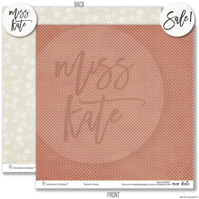 Dreamy Florals - Paper Pack 12X12 (Ds)