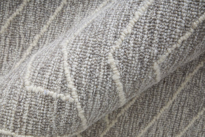 The Rug Corner Feizy Emerson Modern Abstract - Gray/Ivory