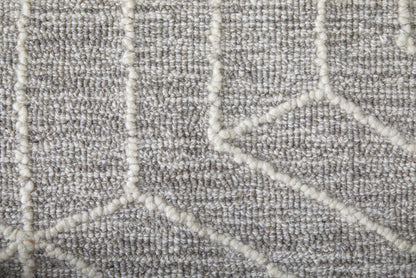 The Rug Corner Feizy Emerson Modern Abstract - Gray/Ivory