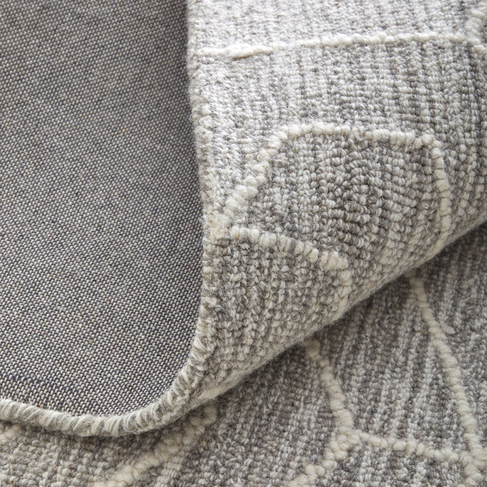The Rug Corner Feizy Emerson Modern Abstract - Gray/Ivory