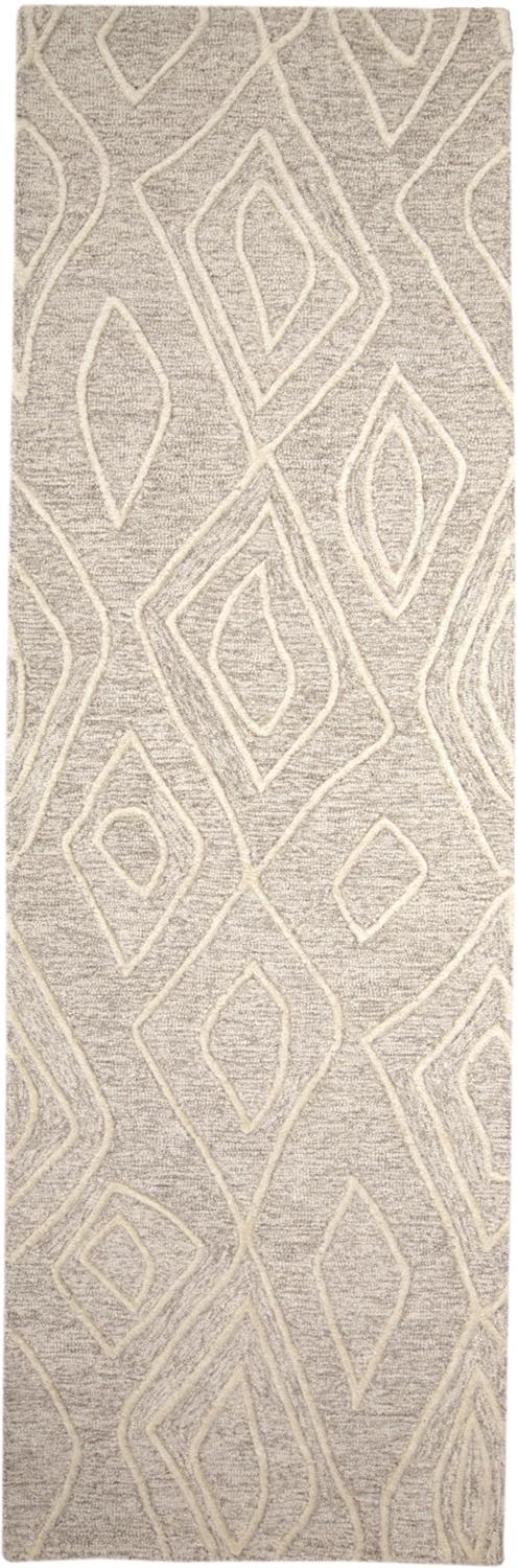 The Rug Corner Feizy Enzo Transitional Diamond - Tan/Ivory  Enzo Transitional Diamond - Tan/Ivory