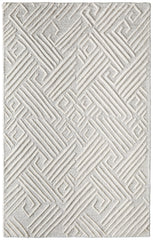 The Rug Corner Feizy Enzo Transitional Geometric - Tan/Ivory