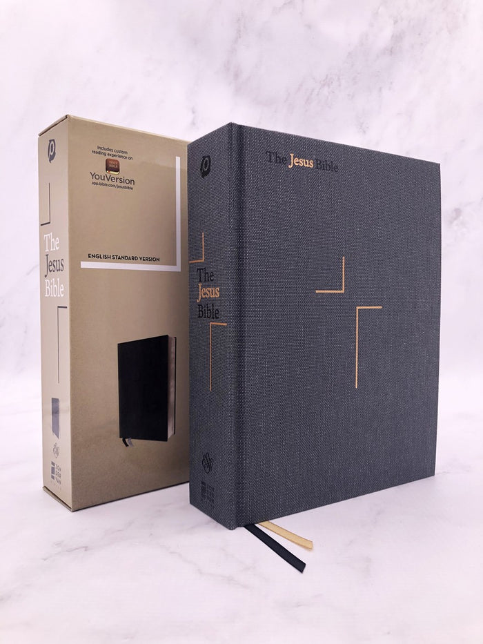 ESV The Jesus Bible-Black Leathersoft