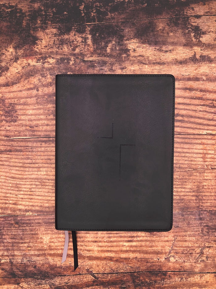 ESV The Jesus Bible-Black Leathersoft