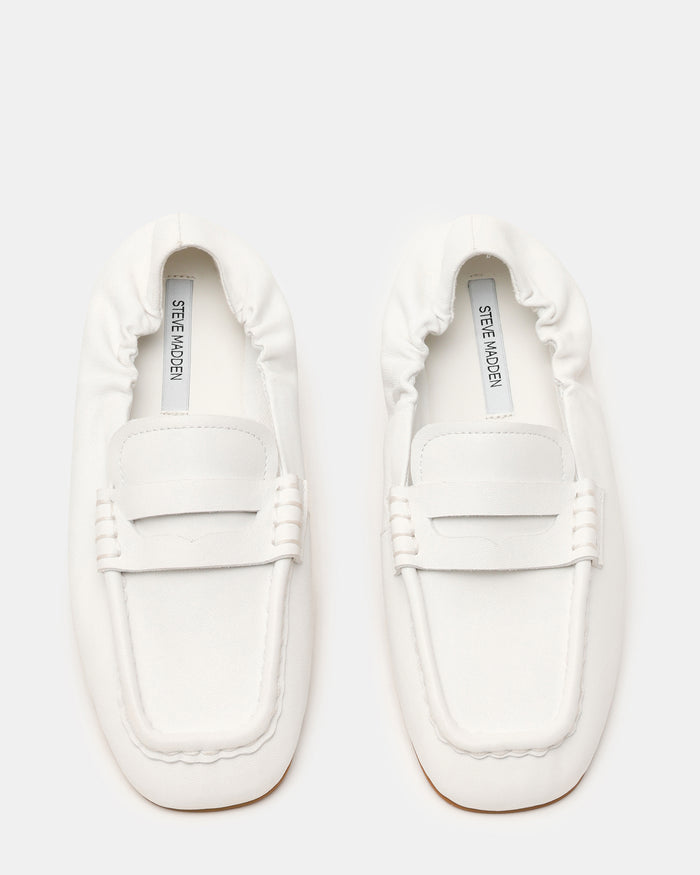 EURRY WHITE LEATHER
