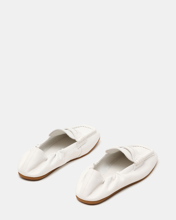 EURRY WHITE LEATHER