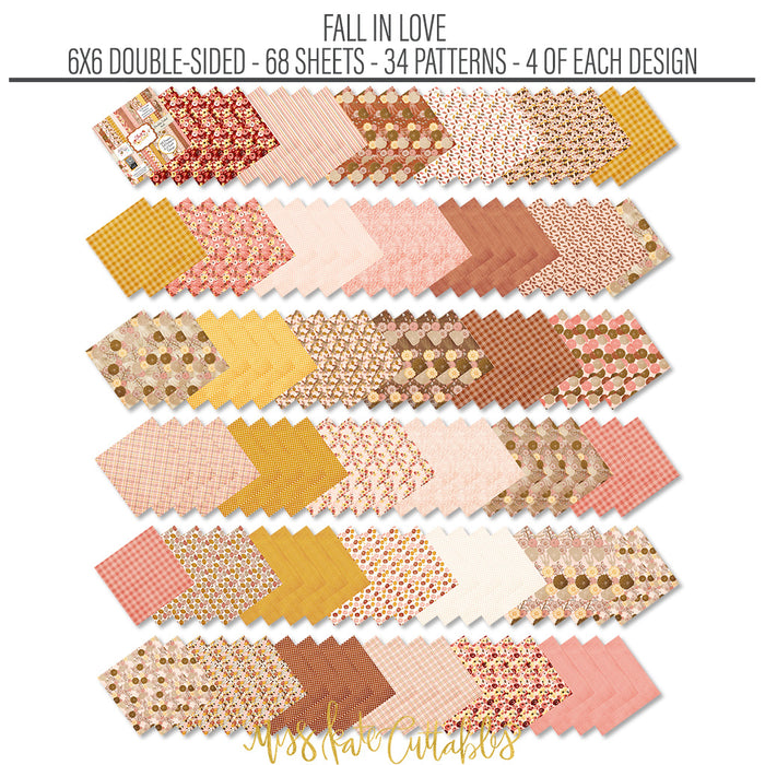 Fall in Love - 6x6 Paper Pack