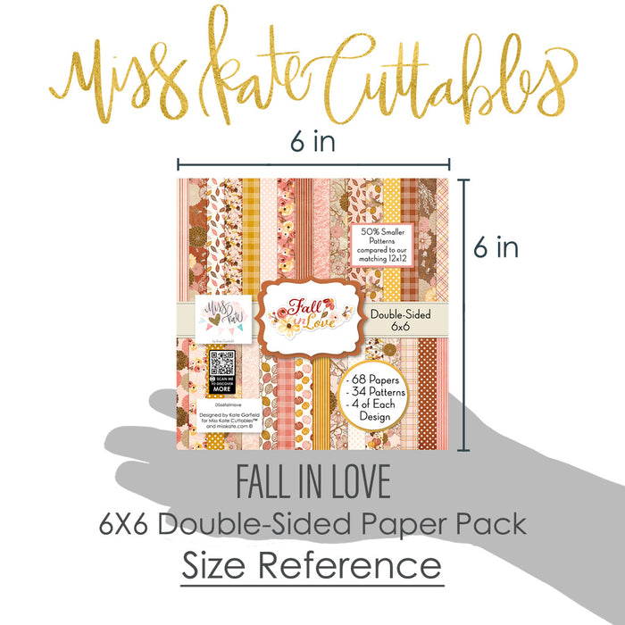 Fall in Love - 6x6 Paper Pack