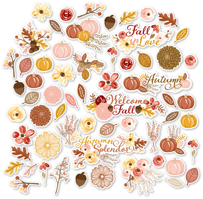 Fall in Love- Paper & Sticker Kit
