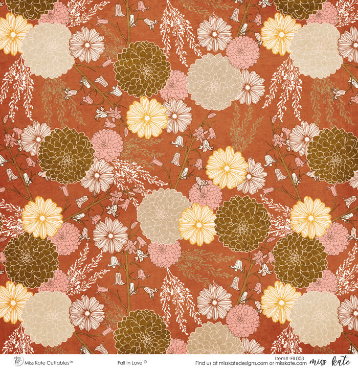 Fall in Love- Paper & Sticker Kit