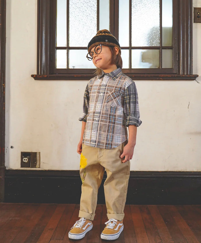 FITH Plaid Dobby Long Sleeve Shirt