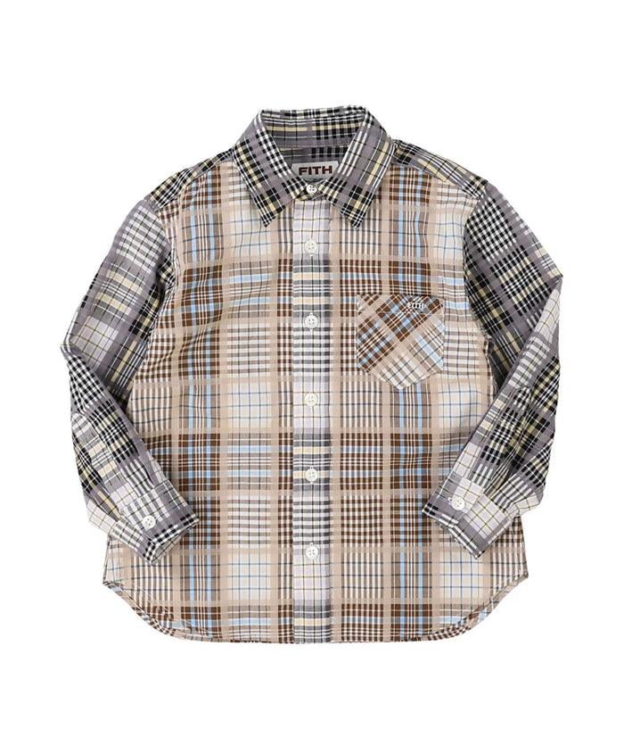 FITH Plaid Dobby Long Sleeve Shirt
