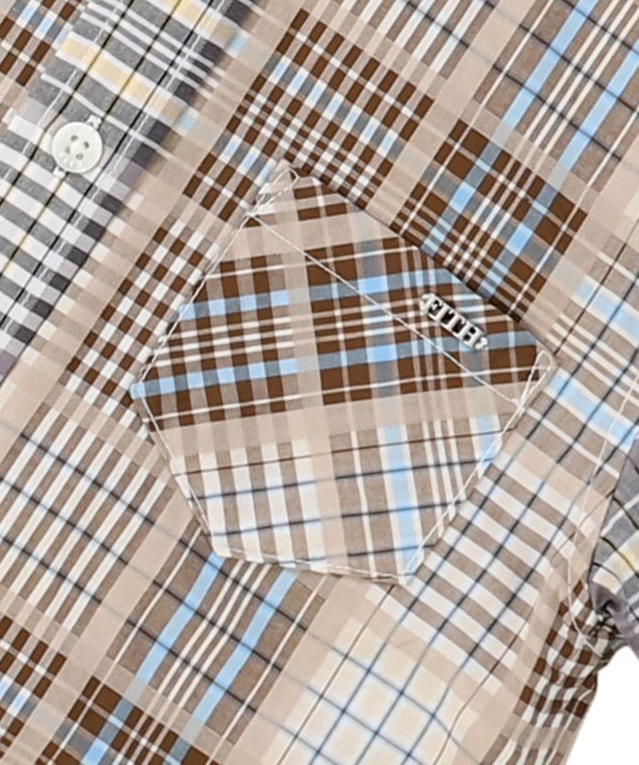 FITH Plaid Dobby Long Sleeve Shirt