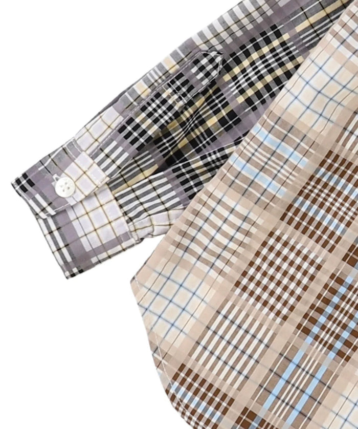 FITH Plaid Dobby Long Sleeve Shirt