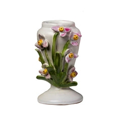 Floral Vase - Pink & Yellow Flowers