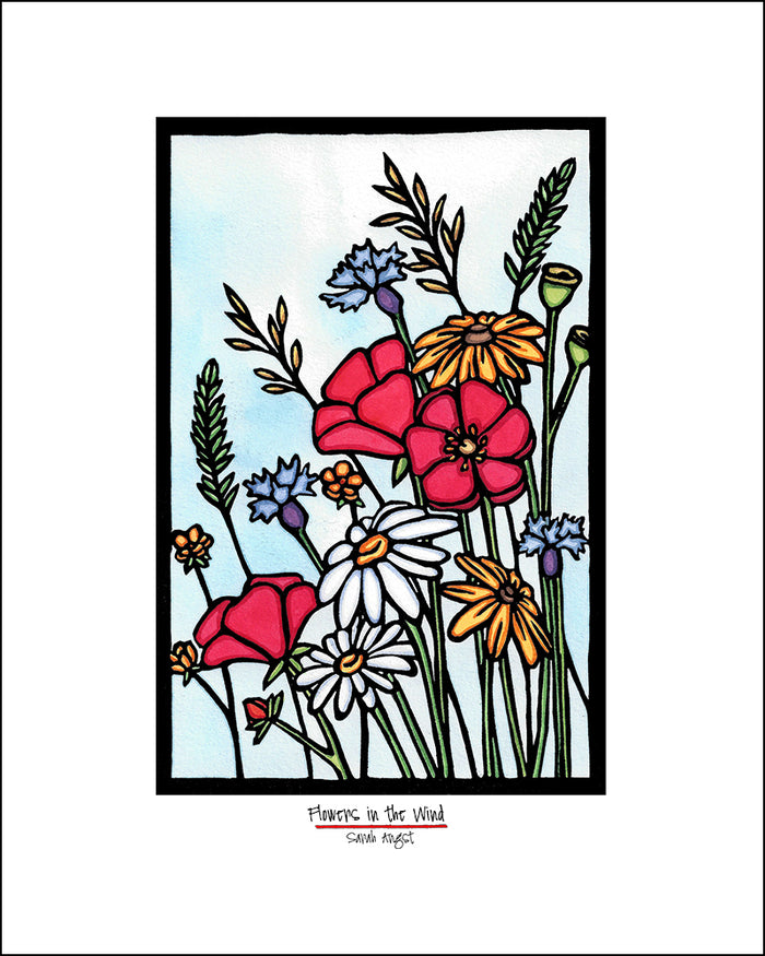 Flowers in the Wind
